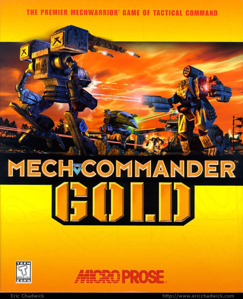 Mech Commander Gold box cover