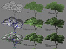 Tree Shading Examples